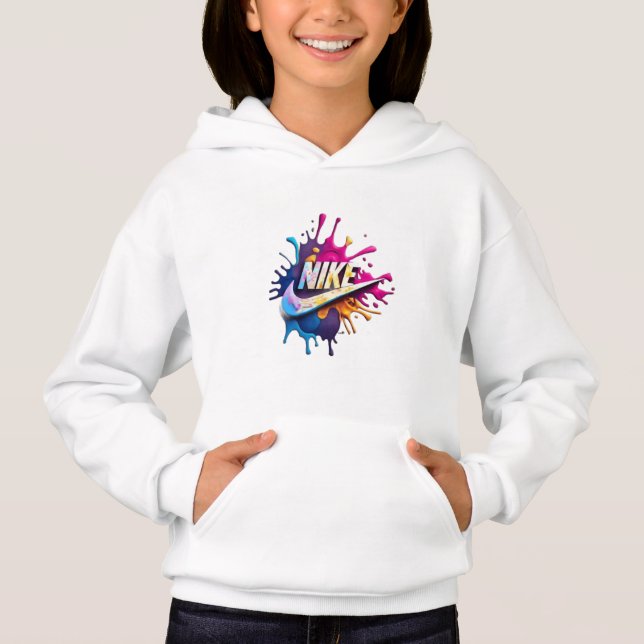 Hoodie Art Nike for kid (Front)