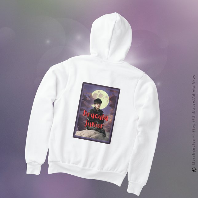 Hoodie - Dracula Junior  (DJ Hoodie designed by Poet Adiela Akoo. Browse my store for gr8t finds, gifts, decor & party favors!)