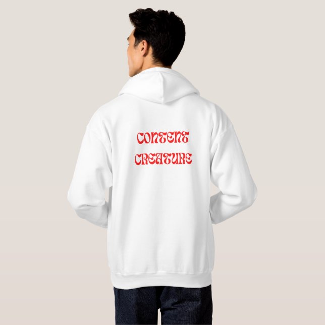 Hoodie for satisfied creatures (Back Full)