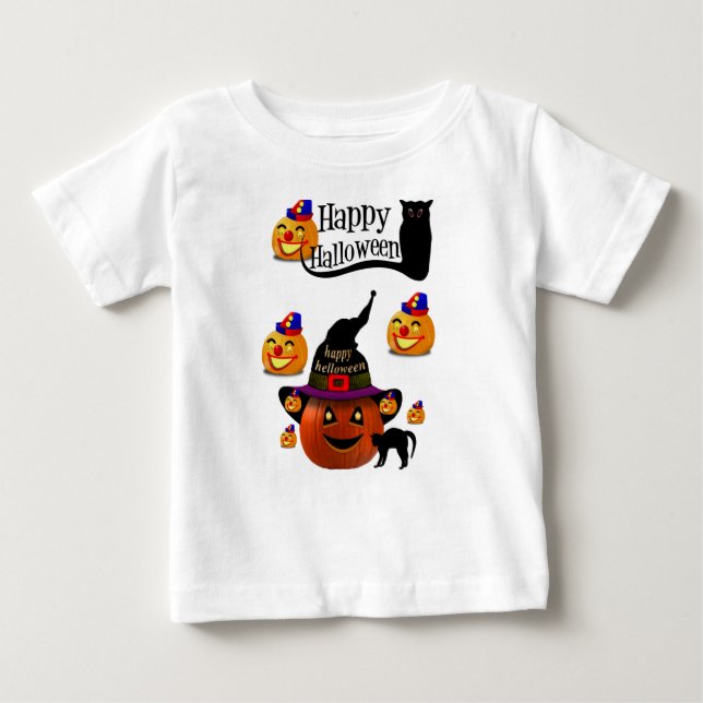 Hoodie Halloween Toddlers Baby T-Shirt (Front)