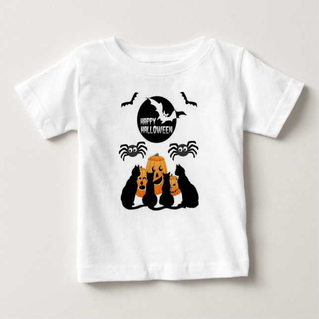 Hoodie Halloween Toddlers Baby T-Shirt (Front)
