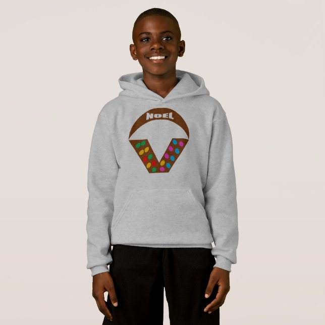 HOODIE HANES CHRISTMAS PULL (Front Full)