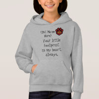 Hoodie Kids - pet footprint