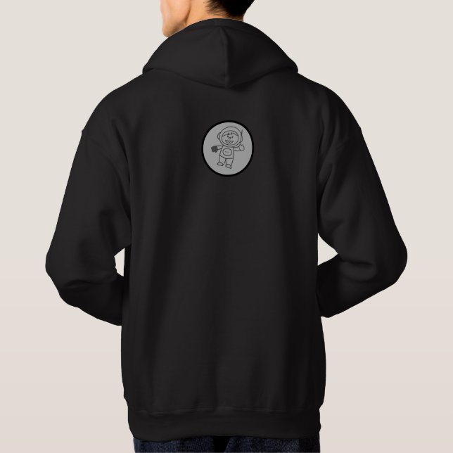 HOODIE MEN'S SPACEMAN DESIGN STYLE  (Back)