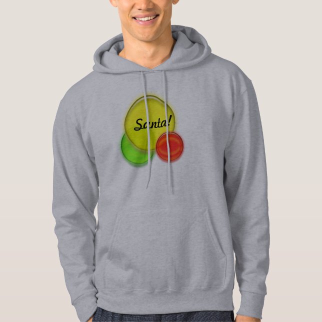 Hoodie - Orbs with Text (Front)