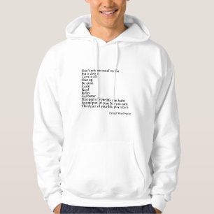 Hoodie QUOTE, Denzel washington Quote,Inspo quote
