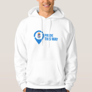 Hoodie 'Serving Joy in Every Time Zone.'