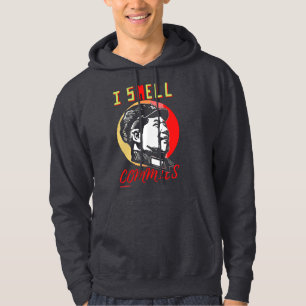 hoodie sweatshirt  "I SMELL COMMIES 2 : MAO"