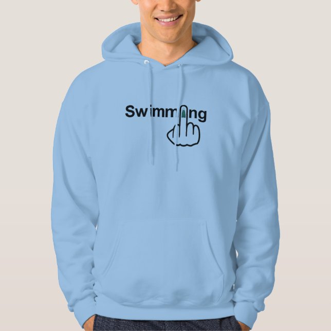 Hoodie Swimming Flip (Front)