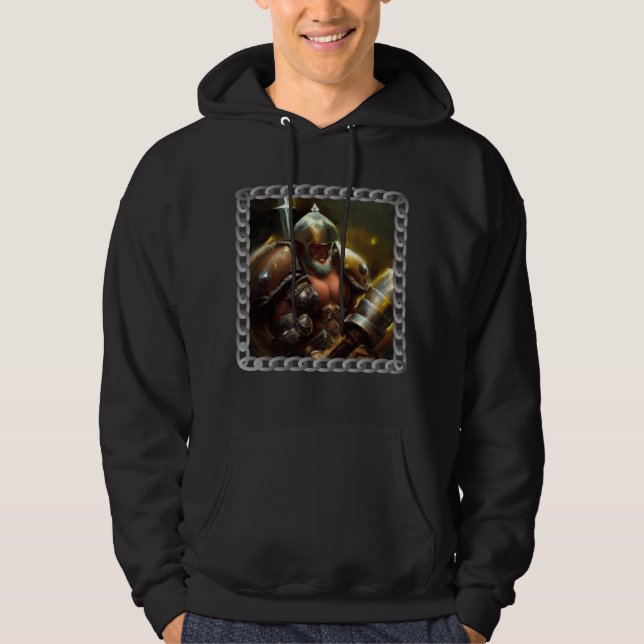 Hoodie Warrior Dwarf (Front)