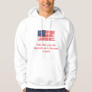 Hoodie with Flag and Unified logo