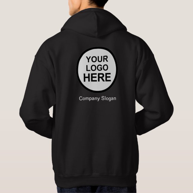 Hoodie with your Business Logo on Back (Back)