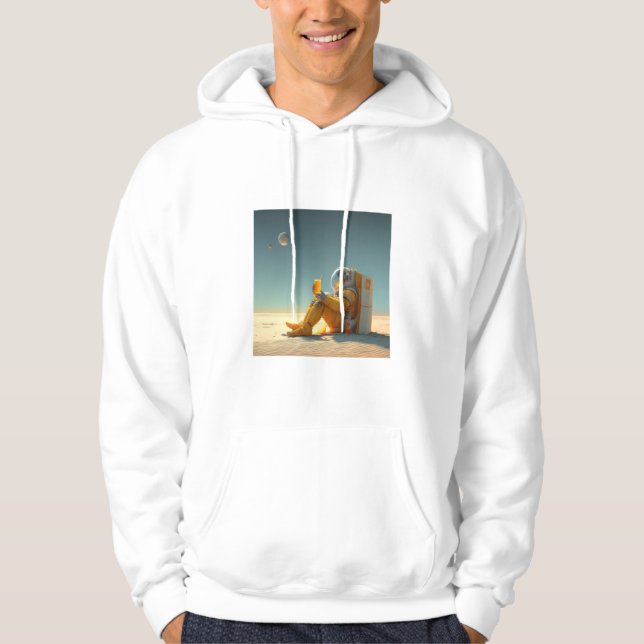 Hoodies printed Astronaut (Front)