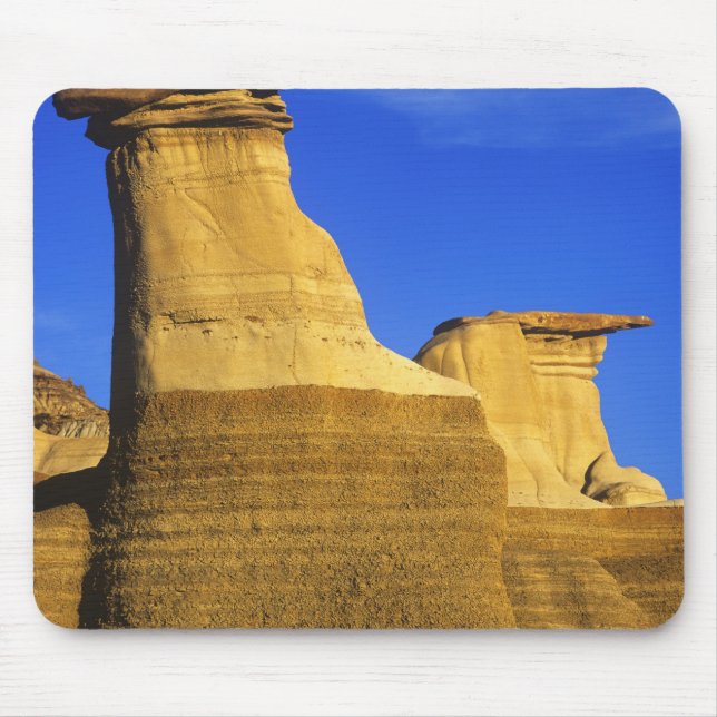 Hoodoos at Drumheller Alberta, Canada 2 Mouse Pad (Front)