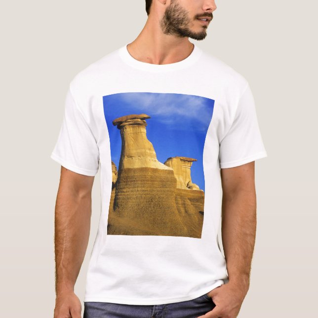 Hoodoos at Drumheller Alberta, Canada 2 T-Shirt (Front)