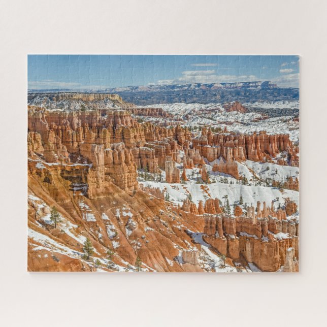 Hoodoos at Sunset Point -  Bryce - 520 piece Jigsaw Puzzle (Horizontal)