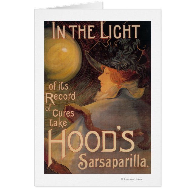 Hood's Sarsaparilla Promotional Poster (Front)