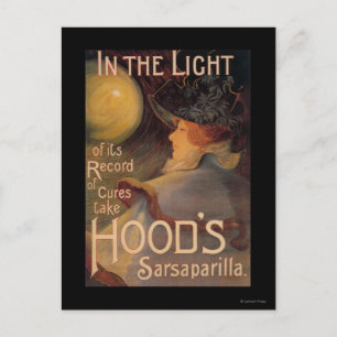 Hood's Sarsaparilla Promotional Poster Postcard