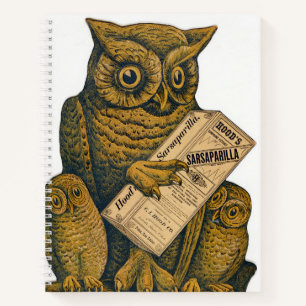 Hood's Sarsaparilla Restorative Tonic. Notebook