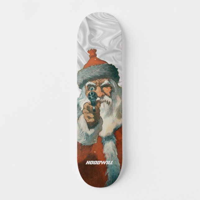 Hoodwill "Intruder" Skateboard (Front)