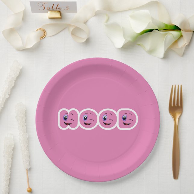 Hoodwink Paper Plate (Wedding)