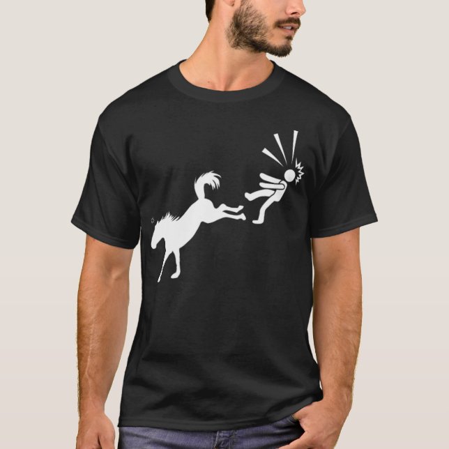 Hoofbeat Horses mustang  T-Shirt (Front)