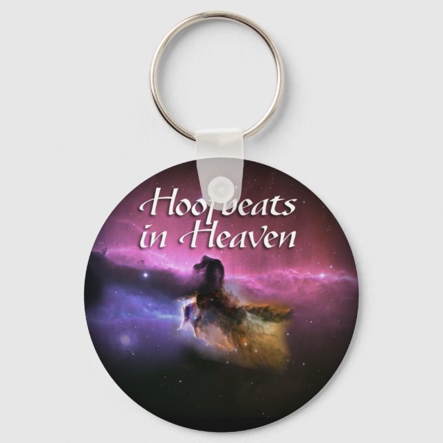 Hoofbeats in heaven key ring (Front)
