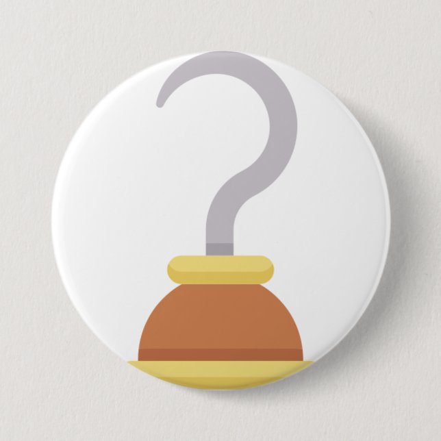 Hook 7.5 Cm Round Badge (Front)