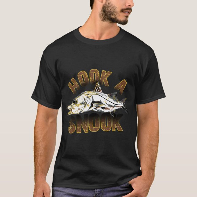 Hook A Snook T-Shirt (Front)