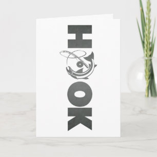 Hook Fishing Fishing Fisherman Funny Fishing Lover Card