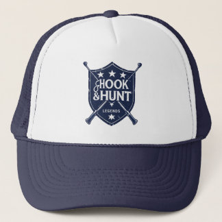Hook & Hunt Legends Shield Emblem Trucker Hat