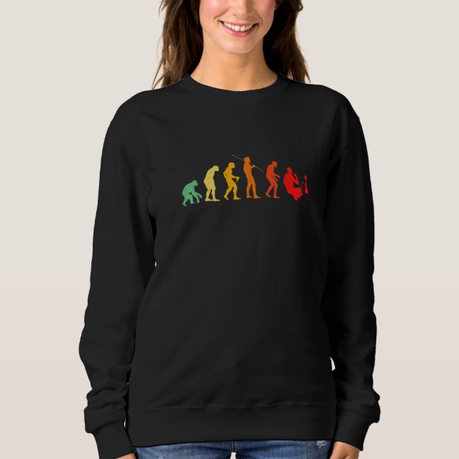 Hookah Evolution  Shisha Smoking Narghile Evolutio Sweatshirt (Front)