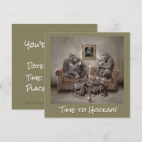 Hookah Time Beautiful Primates
