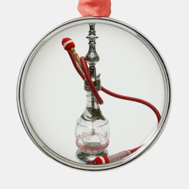 Hookah Water Pipe Metal Tree Decoration (Front)