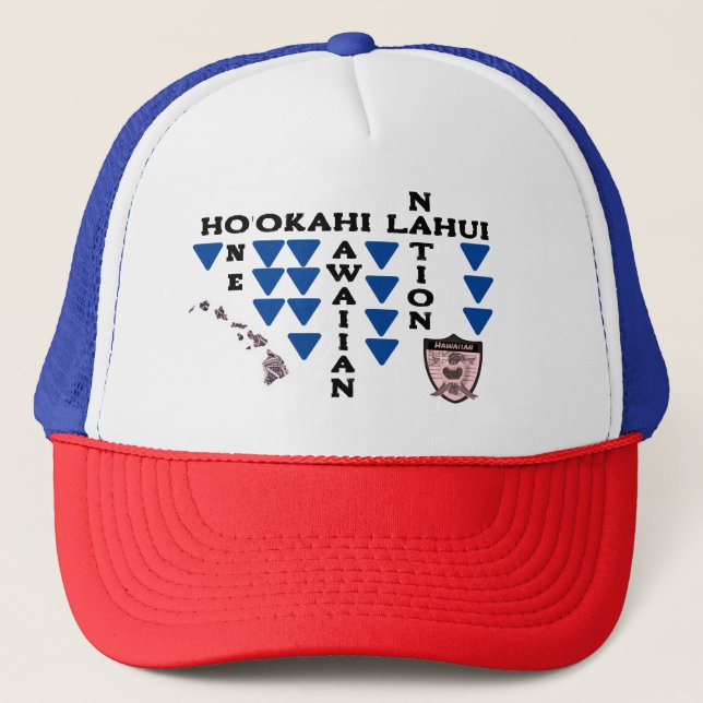 Ho'okahi Lahui trucker hat (Front)