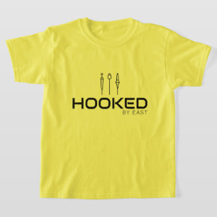 Hooked By East Fishing Shirt - YELLOW