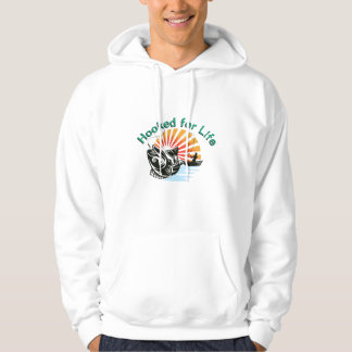 Hooked for a life Fishing Hoodie