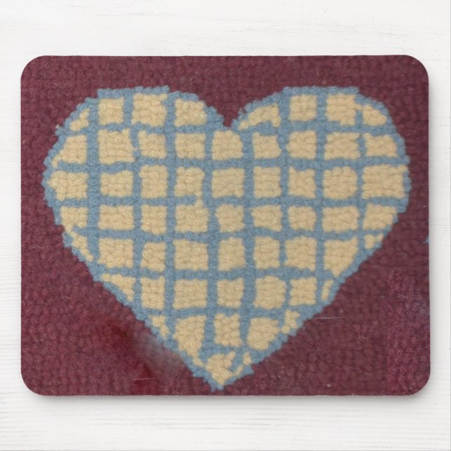 Hooked Heart Mousepad (Front)