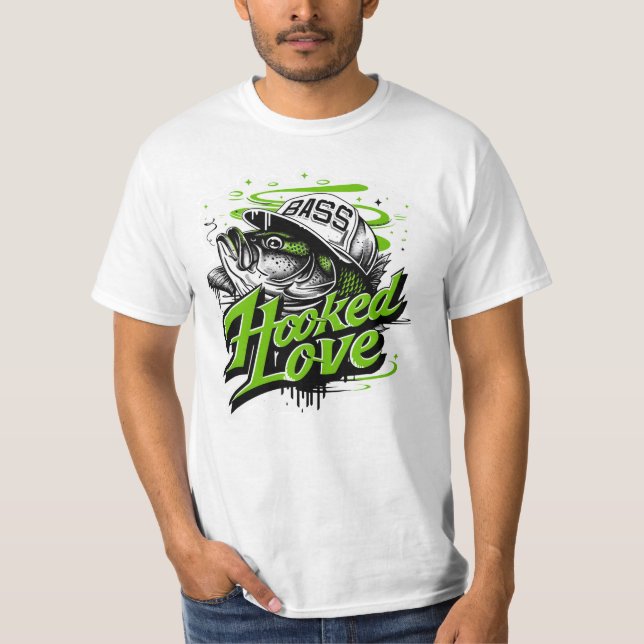 Hooked Love - Mens Tee (Front)