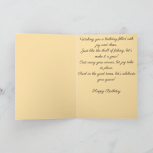 Hooked on Birthday Fun Card