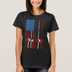 Hooked on Dad Love - Cute Fishing Otter Father's D T-Shirt
