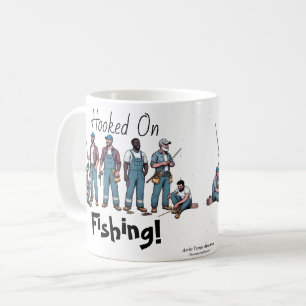 Hooked On Fishing Coffee Mug