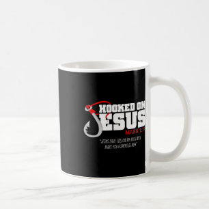 Hooked On Jesus Mark 117 Religious Bible Verse - F Coffee Mug