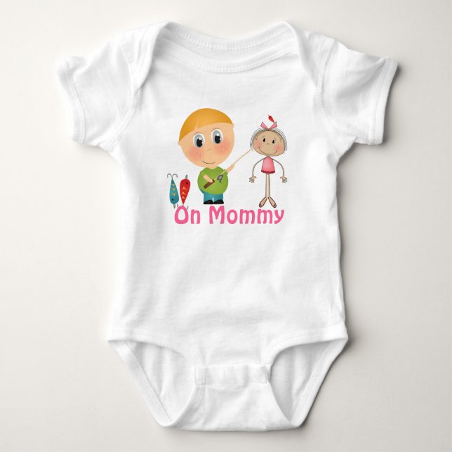 Hooked On Mummy Baby Creeper (Front)