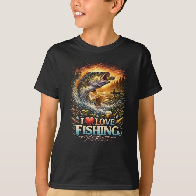 Hooked on the Horizon T-Shirt (Front)