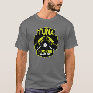Hooked On Tuna Fishing T-Shirt