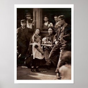 Hookey Alf of Whitechapel, from 'Street Life in Lo Poster