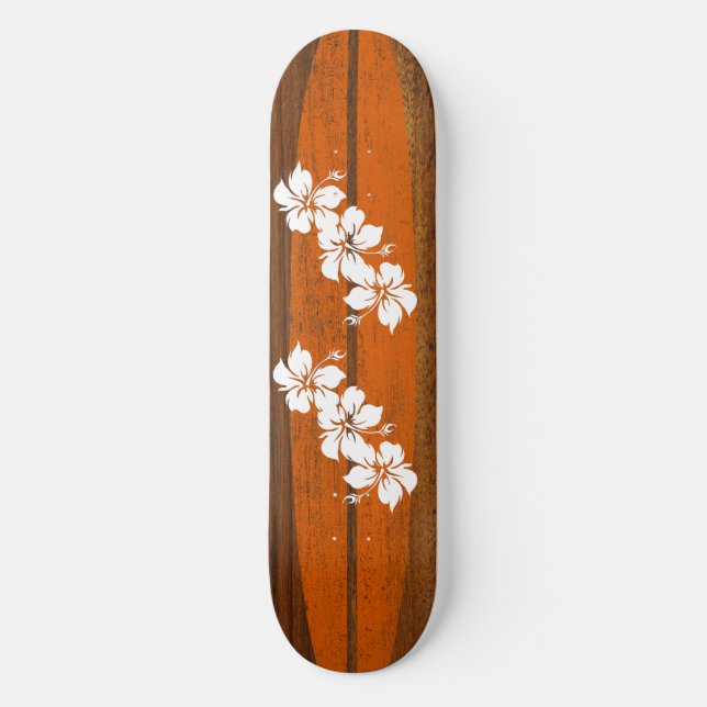 Hookipa Vintage Surf Skateboard (Front)