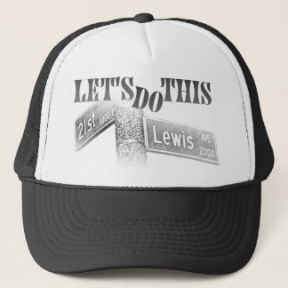 Hooks a Left on 21 & Lewis Trucker Hat