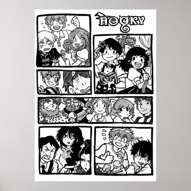 Hooky Comic Page Poster (Front)